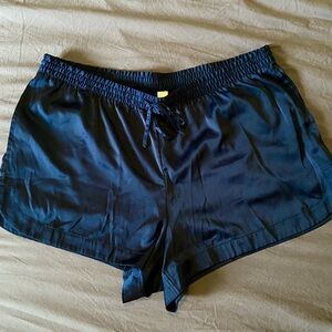 Auden Blue Pajama Shorts Size Large